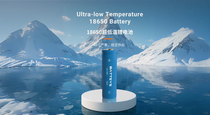 Battsys Ultra-low Temperature 18650 Battery | Stable performance at -40°C in Extreme Cold